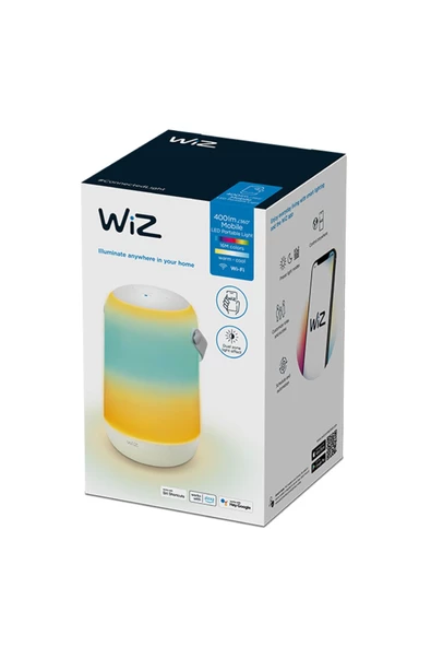 Wiz Mobile Portable - Taşınabilir Renkli Akıllı Lamba - 2