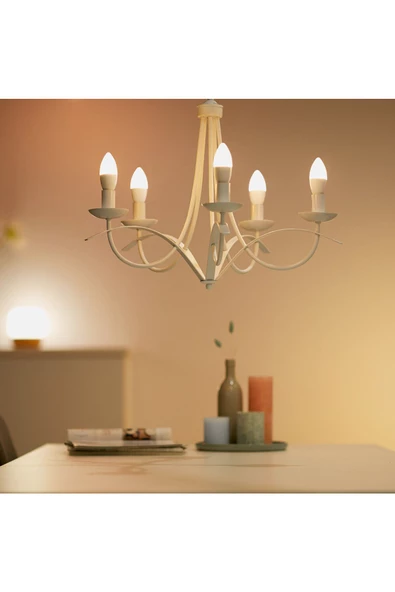 Wiz Smart 4.9w/40w Bth Wifi Kontrol Dim Rgb Ince Duy E14 - Resim 3