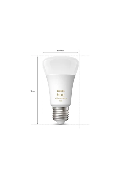 Philips   HueWA 8-75W Beyaz Ambiyans Akıllı Başlangıç Seti 3'lü Akıllı Buttonlu E27 - 3