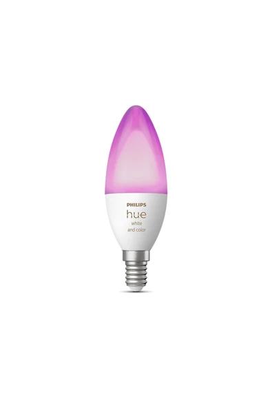 Philips   HueWCA 5.3W E14 Renkli Akıllı Ampul B39 - 2
