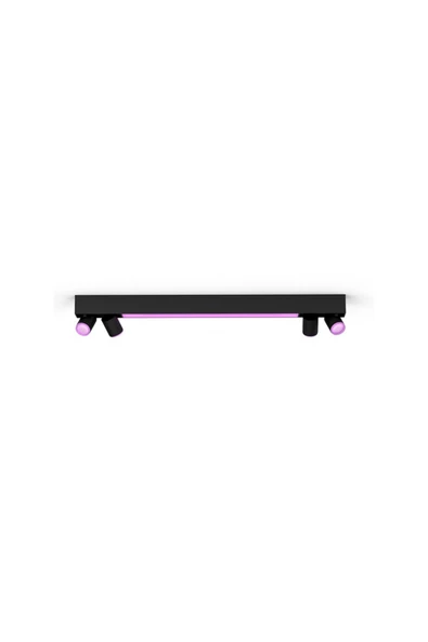 Philips Hue WCA Centris Led 4'lü Akıllı Spot Lamba 4x5.7W (Siyah) - 2