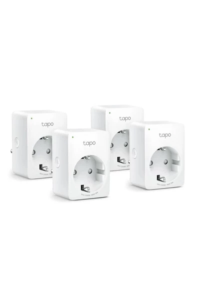 TP-LINK   Tapo P100 Mini Wi Fi Akıllı Priz 4'lü - 5