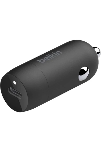 Belkin   Boost Charge USB-C 30W Hızlı Araç Şarj Cihazı - Siyah