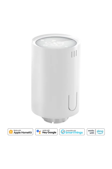 MEROSS   Wi-fi Google Assistant Ve Alexa Uyumlu Akıllı Termostat Vanası