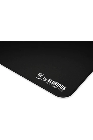 Glorious Heavy XL Kaymaz Taban Dikisli Gaming Mousepad 18x16 Siyah - Resim 4