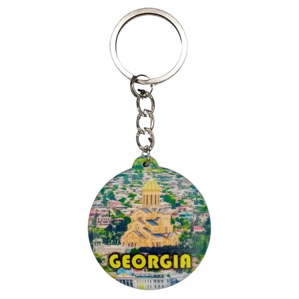 Gürcistan Temalı Anahtarlık Kapak Açacak ürün görseli