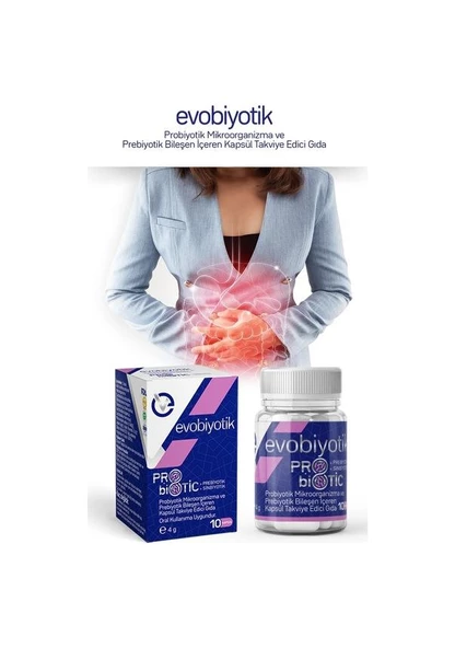 Evobiyotik Probiyotik 10 Kapsül 8683873585045 - 2