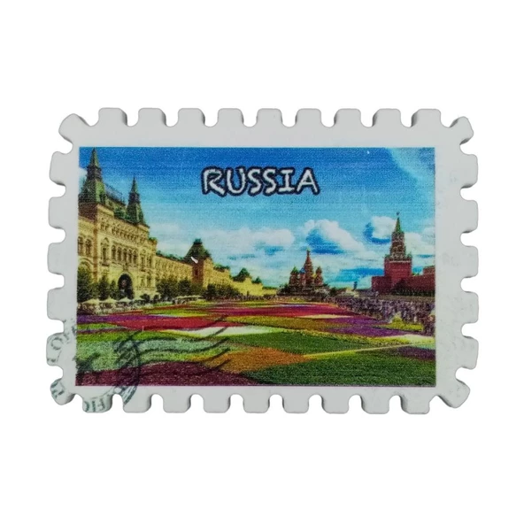 Rusya Temalı Pul Magnet ürün görseli