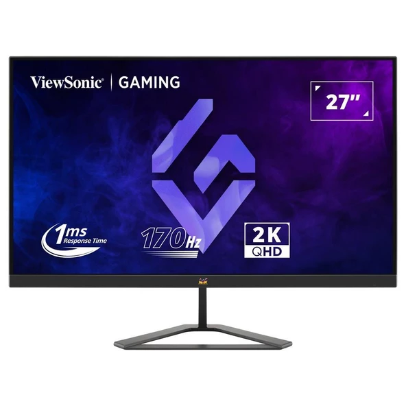 ViewSonic 27" VX2758A-2K-PRO 170Hz 1ms HDMI DP HDR10 FreeSync QHD IPS Gaming Monitör