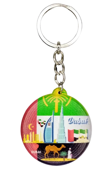 Dubai Temalı Anahtarlık Kapak Açacak - Resim 3