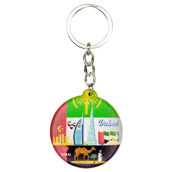Dubai Temalı Anahtarlık Kapak Açacak ürün görseli