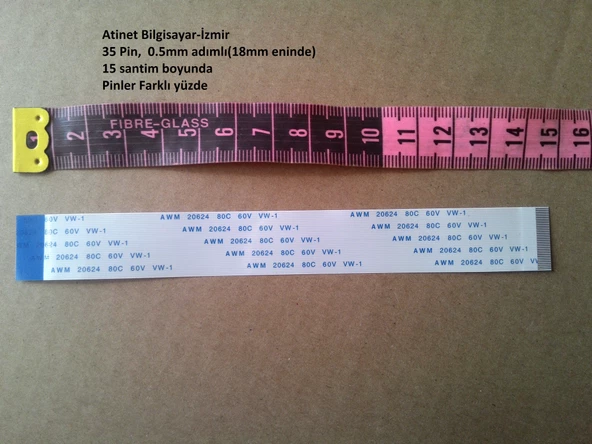 Awm 20624 80c 60v Vw-1 Flex Kablo 35 pin 35-0.5-15B ürün görseli 1