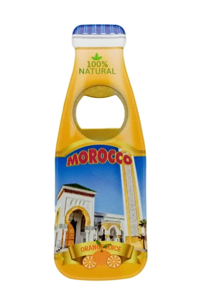 Fas Temalı Magnet Şişe Açacak - Resim 3