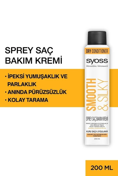 Smooth & Silky Spray Super Hair Care Cream GKÜrün622