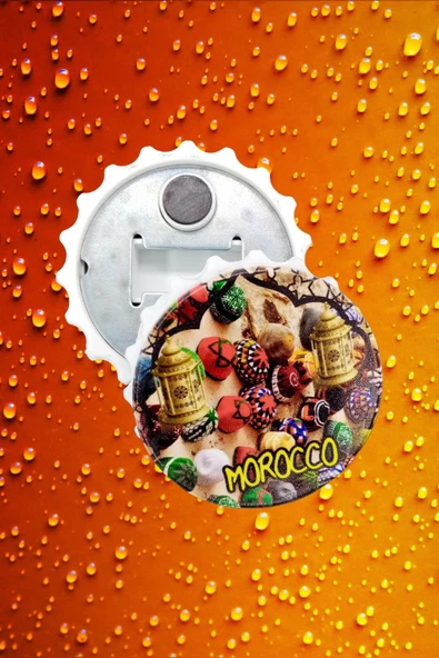 Fas Temalı Magnet Kapak Açacak - Resim 5