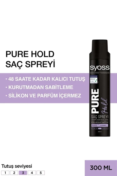 Non-Hardening Perfect Fixation Hair Spray 300 Ml GKÜrün1076 - 2