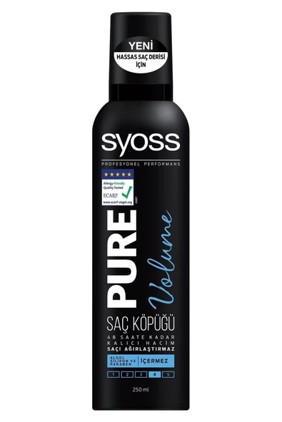 Pure Volume Süper Saç Köpüğü 250ml. _-456 - 2