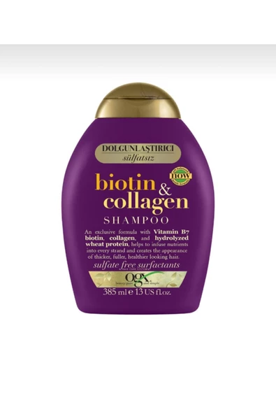 ILLUMİNATİNG-SHİNİNG BIOTIN AND COLLAGEN SHAMPOO FOR THIN HAIR 385 ML DKHAİR695