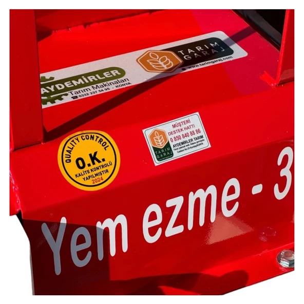 Tarımgaraj Elektrikli Yem Ezme Makinası 30'luk - 7