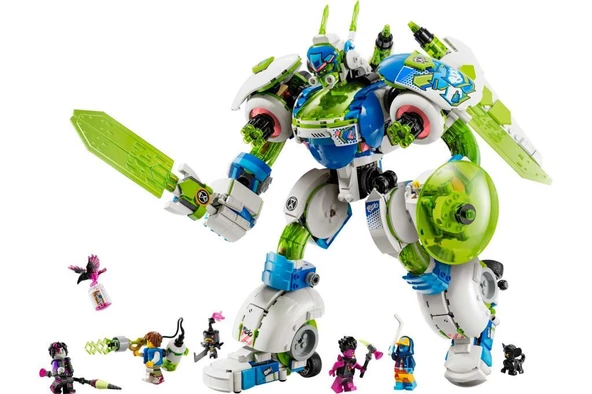 LEGO Dreamzzz 71485 Mateo and Z-Blob the Knight Battle Mech - 3