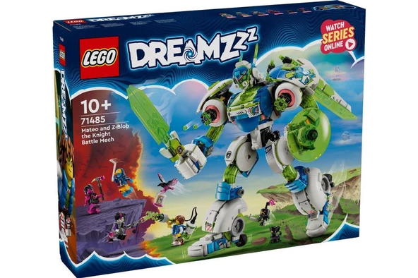 LEGO Dreamzzz 71485 Mateo and Z-Blob the Knight Battle Mech