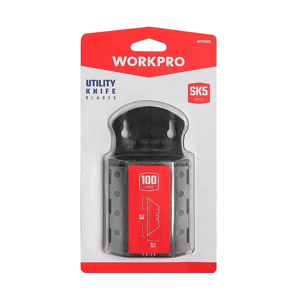 WORKPRO WP213003 100’Lü Rötuş Maket Bıçağı Yedeği - 5
