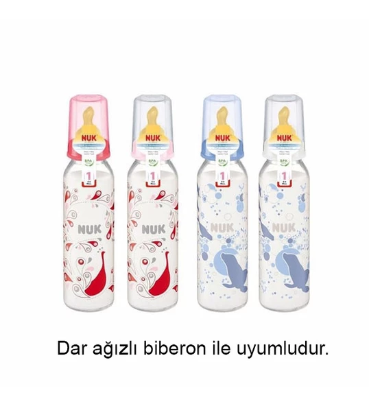 Nuk Klasik Biberon Emziği Silikon - Küçük Delik 5Adet - 2