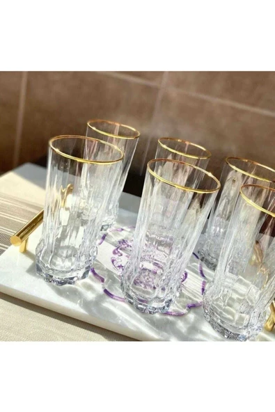 Paşabahçe Gaia Yaldızlı Bardak 6 Adet 285 Cc - 3