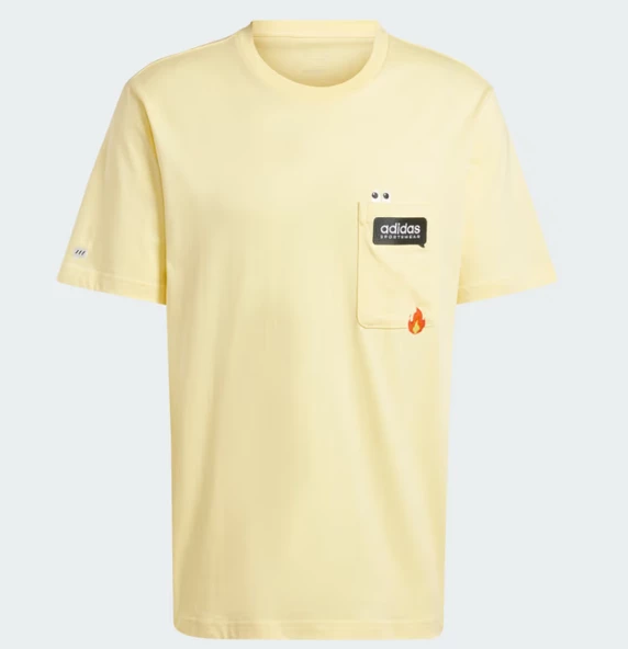 adidas Remoji Cepli Grafik T-Shirt IY0736 - Resim 4