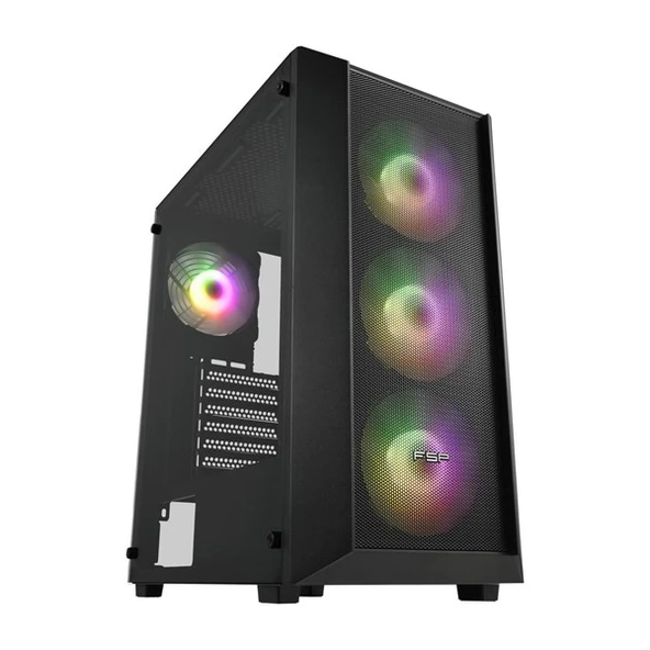 FSP 650W 80+ CMT218 Gaming Mid-Tower PC Kasası