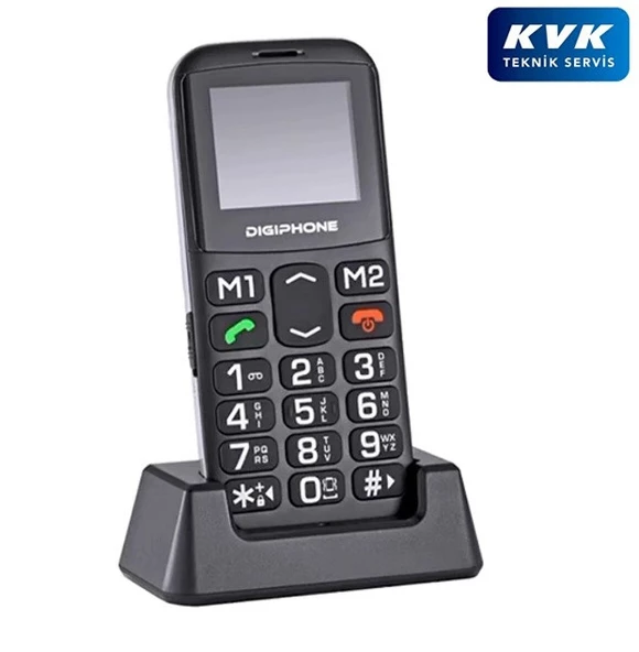 Digiphone S400 Siyah Tuşlu Cep Telefonu