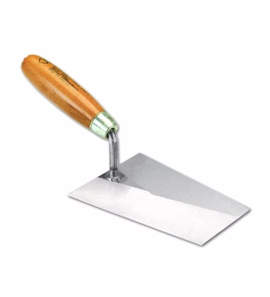 Dekor Ahşap Saplı Duvarcı Malası 14 CM 065