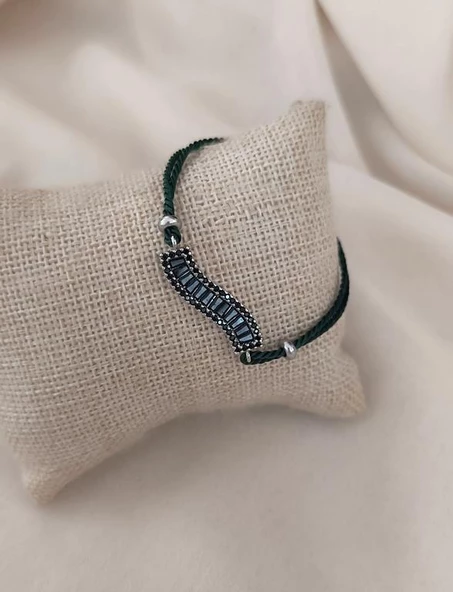 Asansör bileklik Zirkon Kararmaz Çelik Ayarlanabilir Ölçü Moda Bileklik - Resim 2