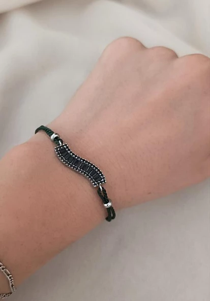 Asansör bileklik Zirkon Kararmaz Çelik Ayarlanabilir Ölçü Moda Bileklik ürün görseli