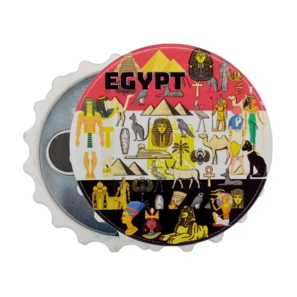 Mısır Temalı Magnet Kapak Açacak - Resim 3
