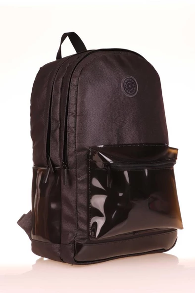 Kaukko Magical Sırt Çantası Plain Black K1741 - Resim 5