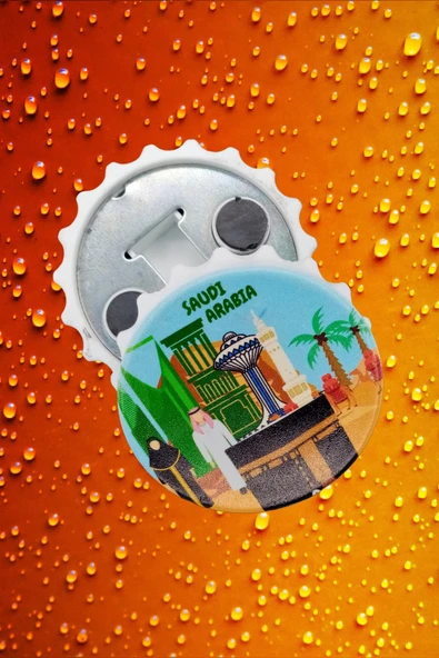 Suudi Arabistan Temalı Magnet Kapak Açacak - Resim 5