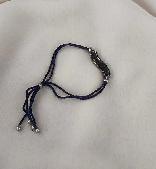 Asansör bileklik Zirkon Kararmaz Çelik Ayarlanabilir Ölçü Moda Bileklik 16961 - Resim 3