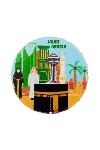 Suudi Arabistan Temalı Magnet Kapak Açacak - Resim 4
