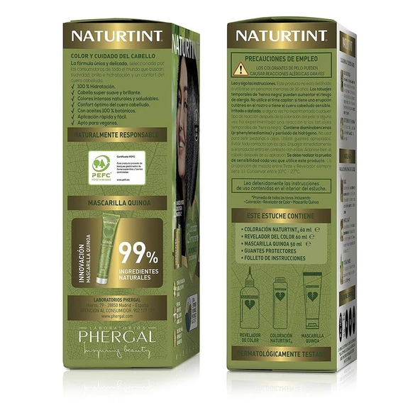 Naturtint 1N Abanoz Siyahı Doğal Saç Boyası 170ML - 3