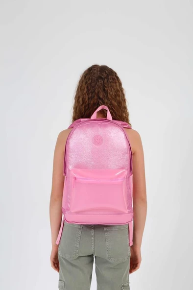 Kaukko Magical Sırt Çantası Plain Pink K1743 - 2