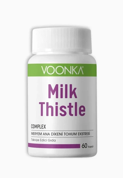 Voonka Milk Thistle Complex 60 Kapsül