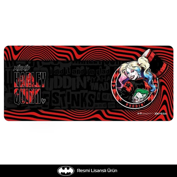 EXVEGA Harley Quinn XXL Mousepad (90×40)