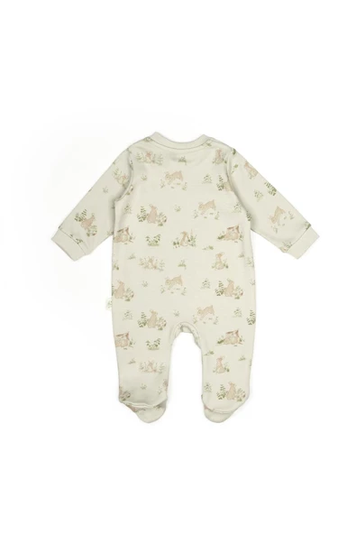 Bebek 2li Çıtçıtlı Tulum %100 Organik Pamuk, Bebek ve Yenidoğan Serisi - CSY5820 - 4