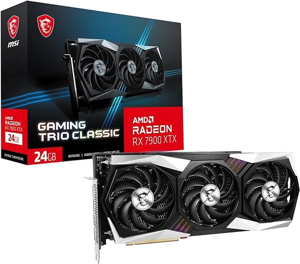 MSI RX 7900 XTX Gaming Trio Classic 24G 384 Bit GDDR6 24 GB Ekran Kartı