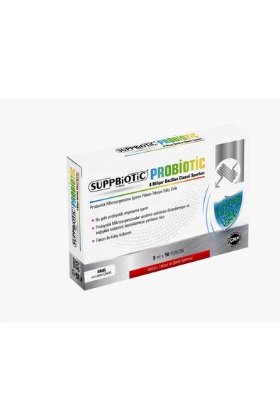 SUPPBIOTIC Probiotic Flakon Yetişkin 8683324990701