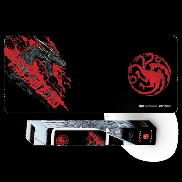 EXVEGA Game Of Thrones XXL Mousepad (90×40)