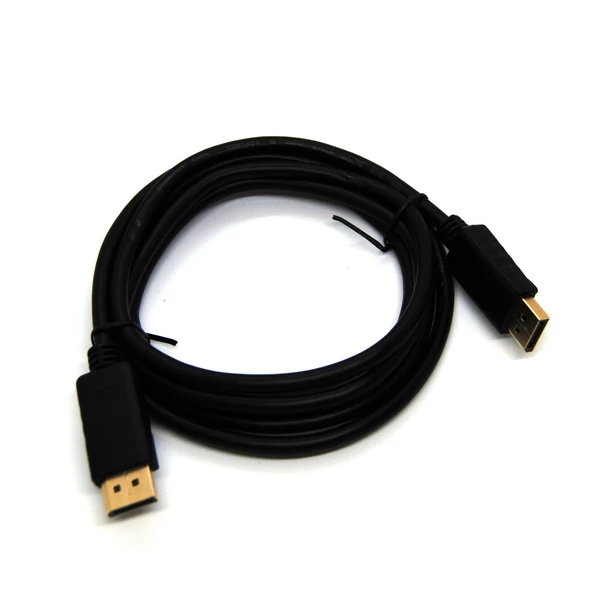 Beek DisplayPort (DP) Bağlantı Kablosu, DP 1.2, DP Erkek - DP Erkek, 4KX2K@60Hz, Altın Kaplama, 2 metre<br>Beek DiplayPort P1.2 M/M, 4KX2K@60Hz,Gold 2M