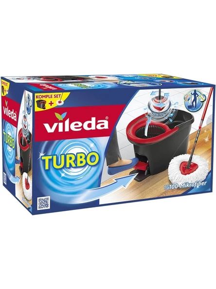 Vileda Turbo Pedallı Temizlik Seti
