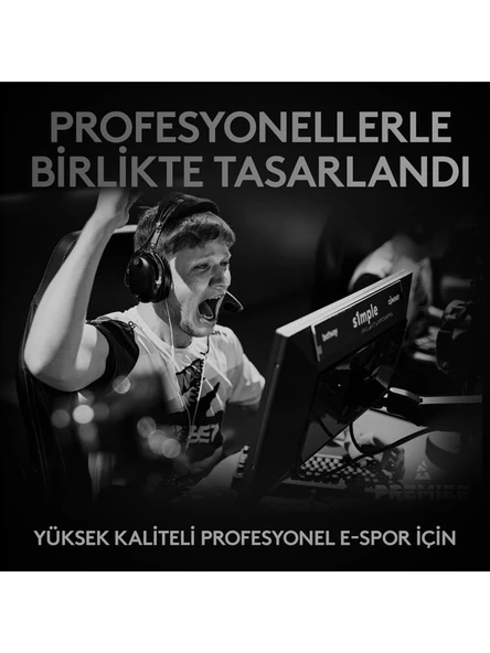 Logitech G PRO X Superlight 910-005881 Siyah Lightspeed Hero Şarjlı Optik Kablosuz Oyuncu Mouse - 10